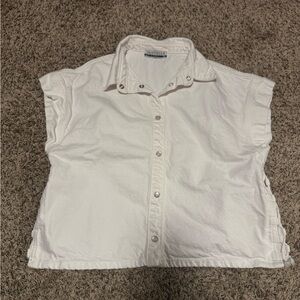 White Button-Up Shirt